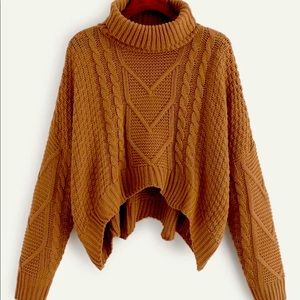 Cropped sweater
